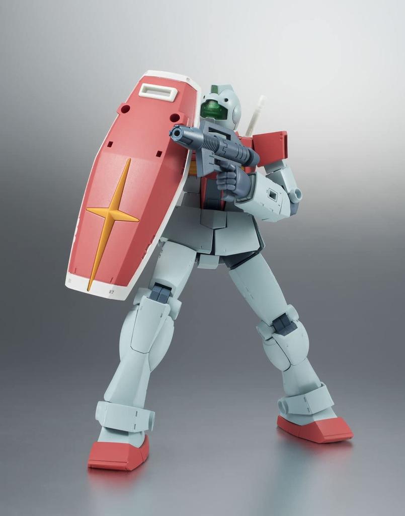 TAMASHII NATIONS ROBOT Spirits Mobile Suit Gundam Jim 125mm Painted Movable Figure [SIDE MS] RGM-79 Ver. A.N.I.M.E. Approx. ABS&PVC