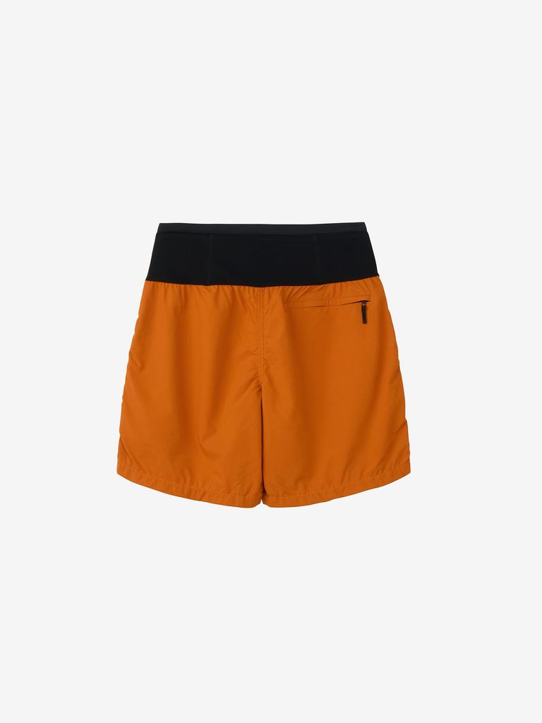 The North Face Free Run Yam Size L Shorts, Orange,