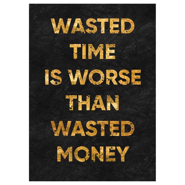 Скандинавская золотая фольга Вдохновляющие цитаты Картины на холсте Постеры и принты Настенная картина для офиса Украшение дома Без рамки