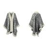 Women Autumn Winter Loose V-Neck Bat Sleeve Cardigan Leopard Knitwear Sweater Cross Border Cloak