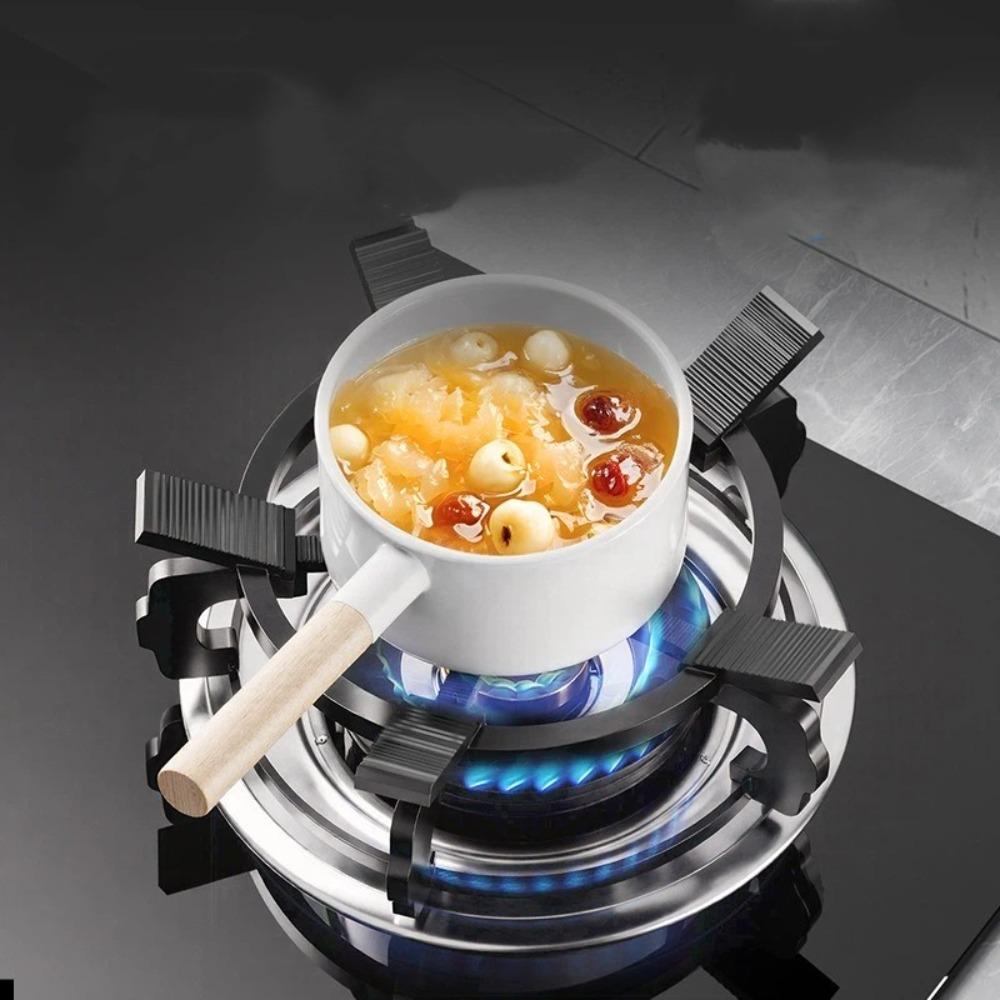 Кухонная горелка Чугунные газовые горелки Подставка Устойчивая Портативная Подставка-кольцо для вока Противоскользящая подставка для вока Приготовление на открытом воздухе