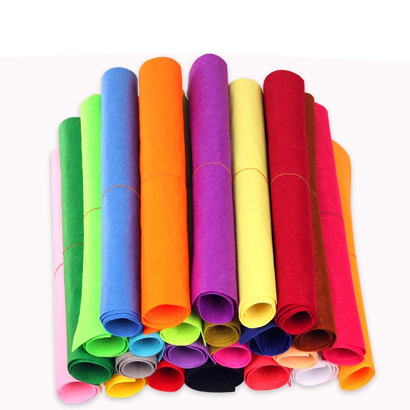 Большой лист нетканого материала размером 50x40 см для детского творчества, праздничного декора и войлочных проектов