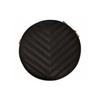 Saint Laurent Ysl Vinyle Gold Logo Chain Quilted Leather Small Round Crossbody Bag Women bags Black 610436-1GF07-1000