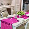 30*120cm Table Cover Mirror Glitter Sequin Tablecloth Table Runner  Festival Supplies