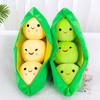 Creative Pea Pod Plush Toy - Funny Pea Doll Birthday Gift for Girls