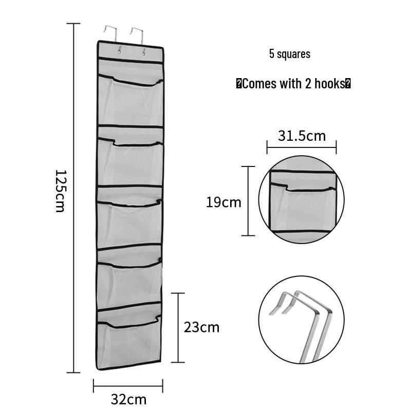 Наддверная сумка-органайзер для обуви на 35 отделений с крючками