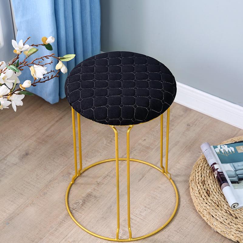 Новый утолщенный круглый чехол на подушку для табурета на все сезоны