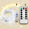 LED Fairy Lights 8 Function Remote Control USB String Lights Christmas Garland for New Year Wedding Party Tree Garden Decoration