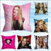 A-Avril Punk L-Lavigne Наволочка Для Декора Дивана Автомобиля Офиса Комнаты Печатная Наволочка Декорации и Защита