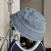 Корейский стиль джинсовые шляпы-ведра рыболовные шляпы для отдыха на природе мужчины женщины кепки от солнца хип-хоп кепки