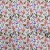 Cotton Flex Light Pink Fabric Watercolor Floral Dress Material Fabric Print Fabric By The Yard 40 Inch