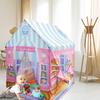Kids Playhouse Polyester Large Size Playhouse Tent Colorful Cute Foldable Castle Play Tent for Boys Girls Indoor Outdoor Game