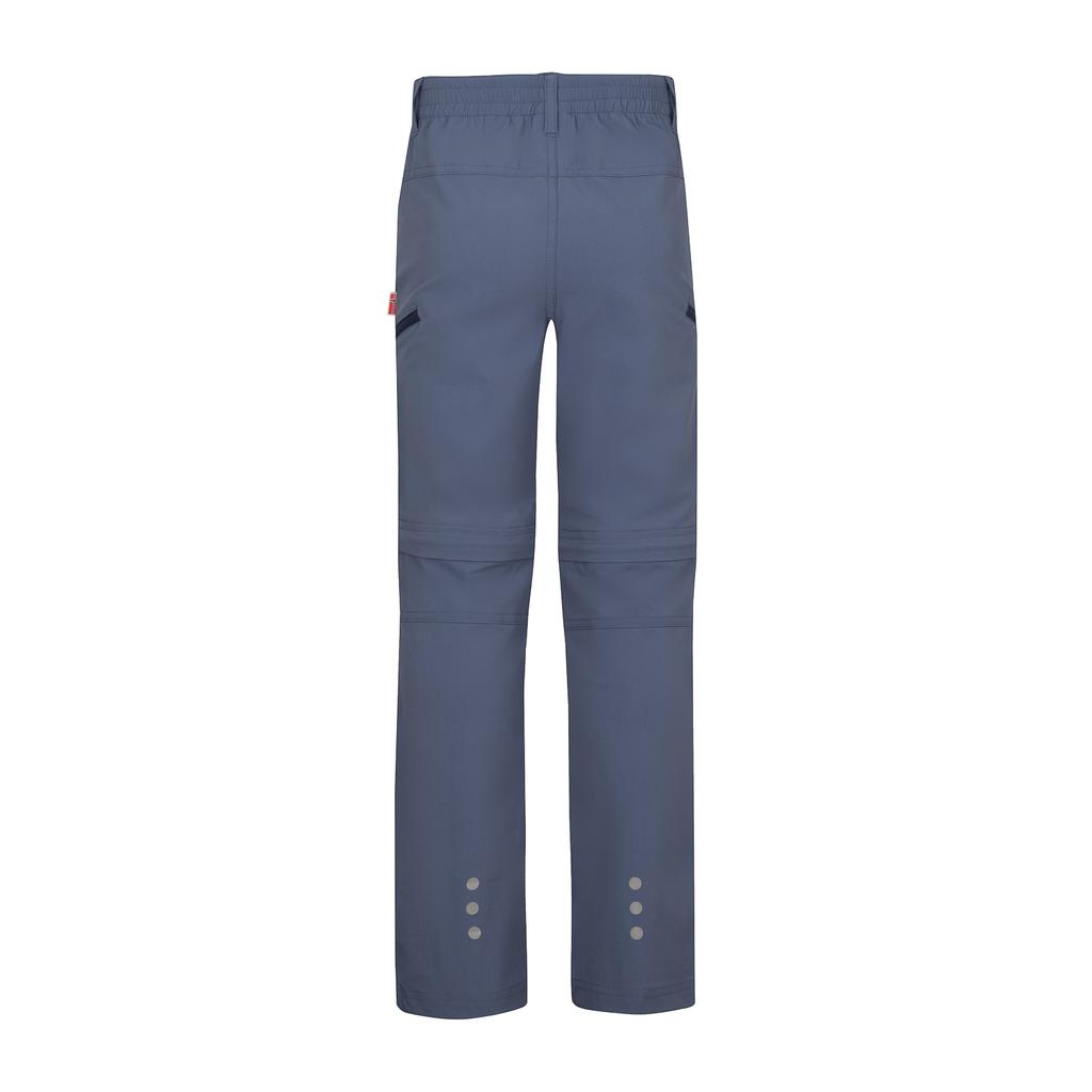 Spodnie zapinane na zamek dziecięce dla chłopca/dziewczynki Trollkids Kids Kjerag Zip-Off Pants lotus blue (177-184)