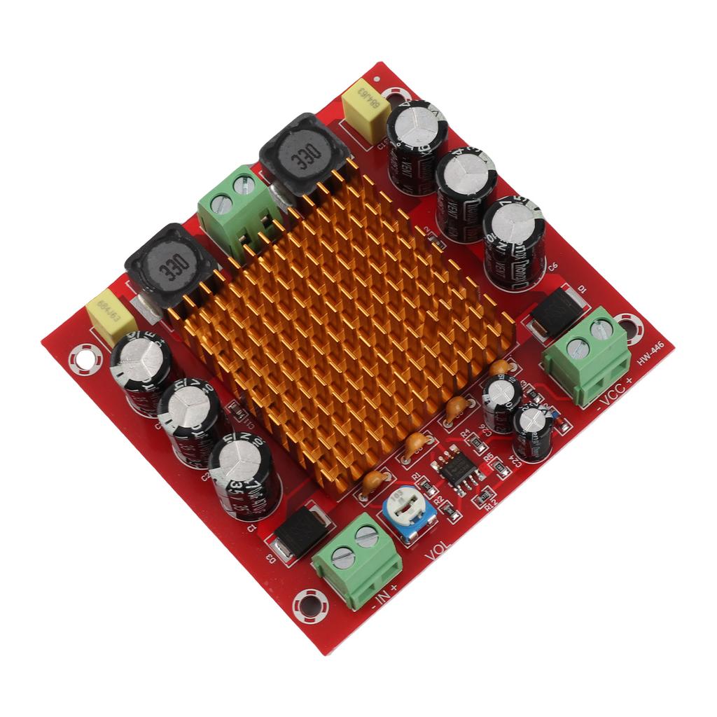 Цифровая плата усилителя мощности Монофонический аудиоусилитель Оборудование Чип TPA3116DA 150 Вт 12–26 В XH-M544