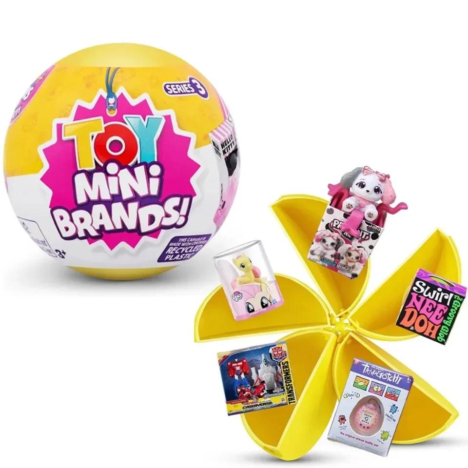 Zuru Сюрприз Игрушка My Mini Brands Кавайная Фигурка Детского Питания Миниатюрные Игрушки Таинственный Блайнд Бокс Оригинальная Коллекционная Игрушка Подарок для Детей