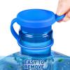New Water Jugs Cap Non-Spill Bottle Caps With Inner Plug Durable Reusable Silicone Water Bottle Cover Drinking Bucket