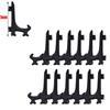 20x Portable Dish Display Stand Foldable Plastic Display Stand Photo Frame Stand Plate Saucer Pottery Display Home Storage Rack