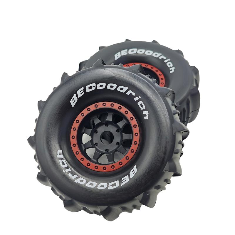 1/7 1/8 RC Off Road Truck Wheels 17mm Hex And Tires Short Course Snow Sand Tyres For 1:7 1:8 Scale Buggy Truck Car TRAXXAS UDR