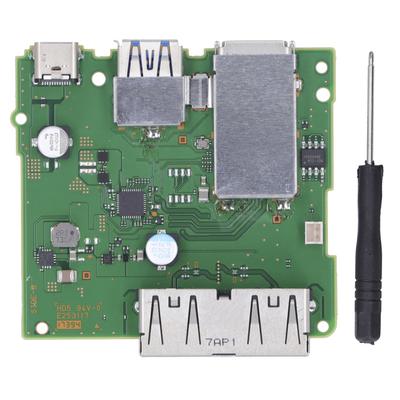 Замена материнской платы док-станции для зарядки HDMI с помощью отвертки
