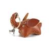 PU Leather Hanging Ornament Elephant Bag Pendant Classic Car Key Chain  Gift