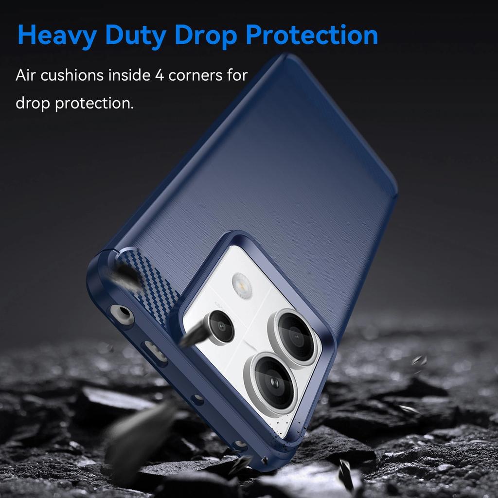 Carbon Case For Xiaomi Redmi Note 13 5G - Blue