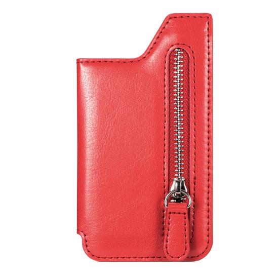 Держатель для телефона с карманом, магнитная застежка, съемный, многофункциональный, самоклеящийся, противоскользящий, подставка для смартфона, застежка-молния