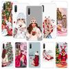 Рождественский Арт Девушки Кофе Чехол для Телефона Для Xiaomi Redmi 12 12C 9 9A 9C 9T 10 10A 10C 8 8A 7 7A 6 6A K40 K20 Pro S2 10X Печать