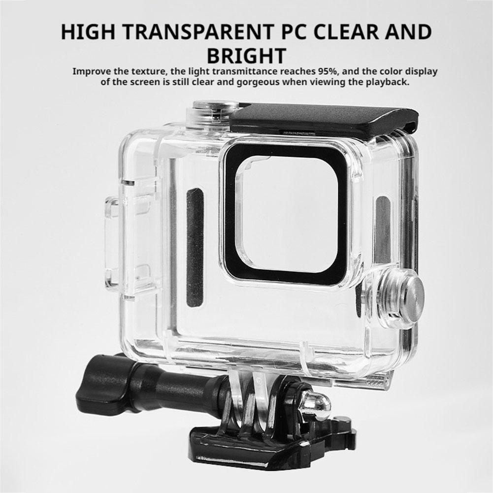 Для водонепроницаемого кейса Дайвинг Под водой 60 м Защитный Для GOPRO Кейс Корпус Аксессуары Ca F6X0