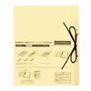 Plus Flat File Expandable Binding String Type Replacement 10 x 10 A4, Spine, Senobas, / Cover, Beige, pieces, FL-023SH, 89-136