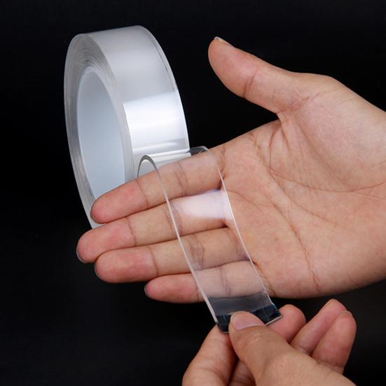 1 рулон 300 см нанометровой ленты водонепроницаемая двусторонняя сверхпрочная лента с сильным клеем съемная