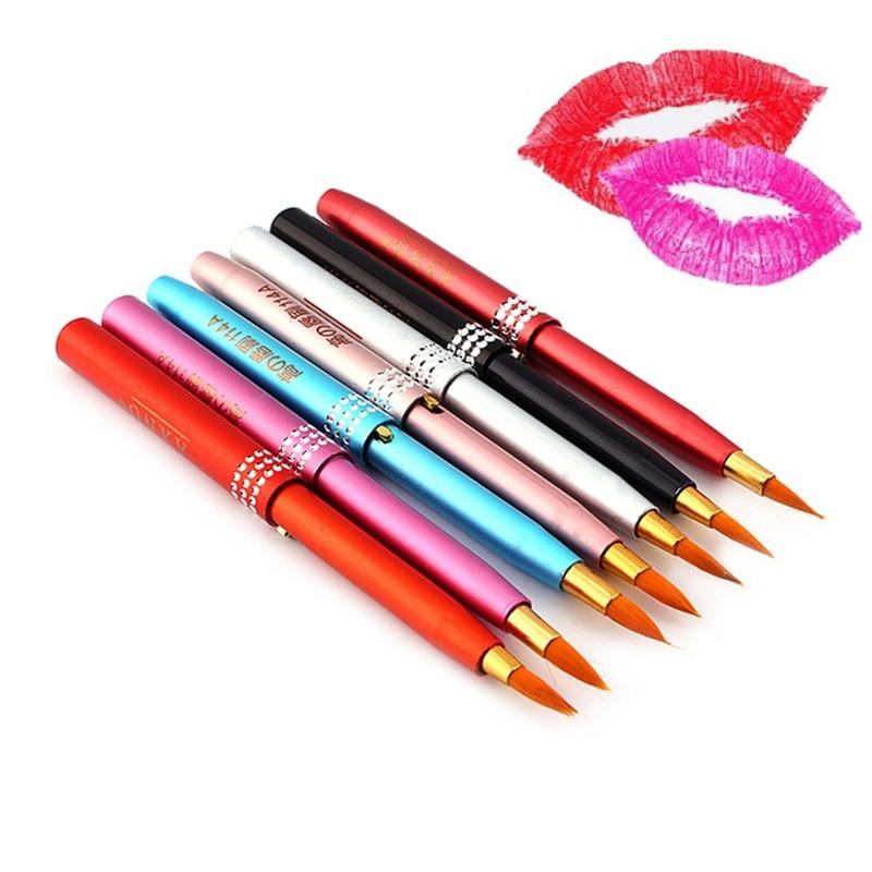 1шт/5шт кисточка для губ выдвижная женская косметическая косметика