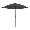 Шестиугольный садовый зонт - Aktive Garden - Диаметр 300 см - Мачта из антрацитового алюминия