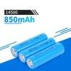 Мощная аккумуляторная батарея большой емкости 14500 850 мАч для радио