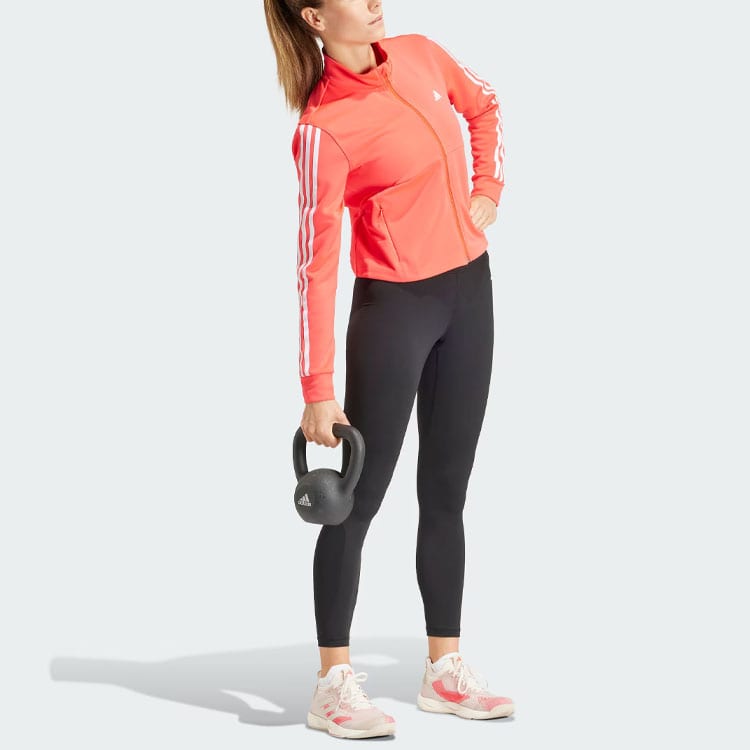 adidas Aeroready Тренировочные essentials Куртки и пальто Женские Светло-красный IS3976