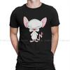Pinky and the Brain TV Look You Tshirt Black for Men Oversized T Shirt Harajuku Men's Tops Tee