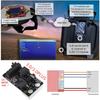 RX Port 3.0 PLUS FPV Goggles 5.8G Digital to Analogs Converters Module with DVR Recording Capability