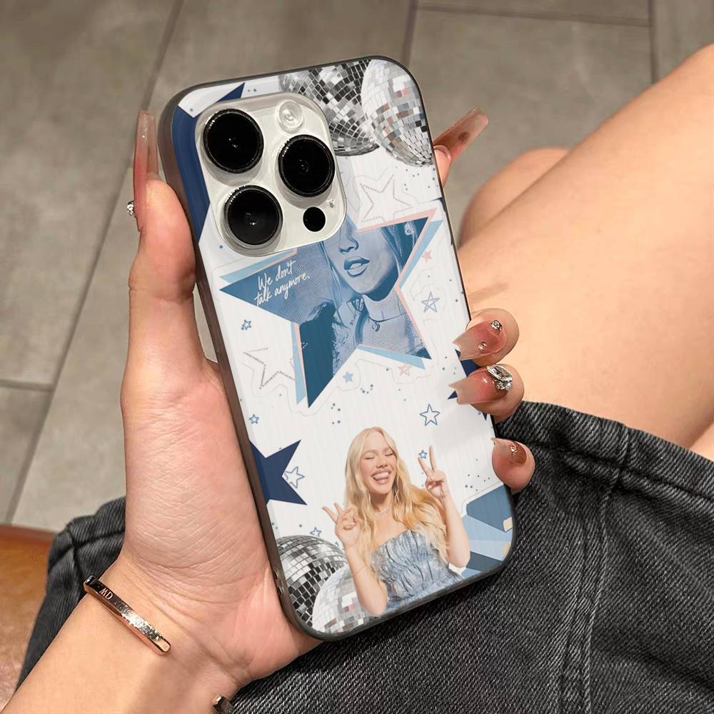 F-Freya S-Skye Singer For IPhone 17 16 15 Plus Pro Max 12 14 Plus 11 13 Wave Corrugated Stripe Funda Phone Cover