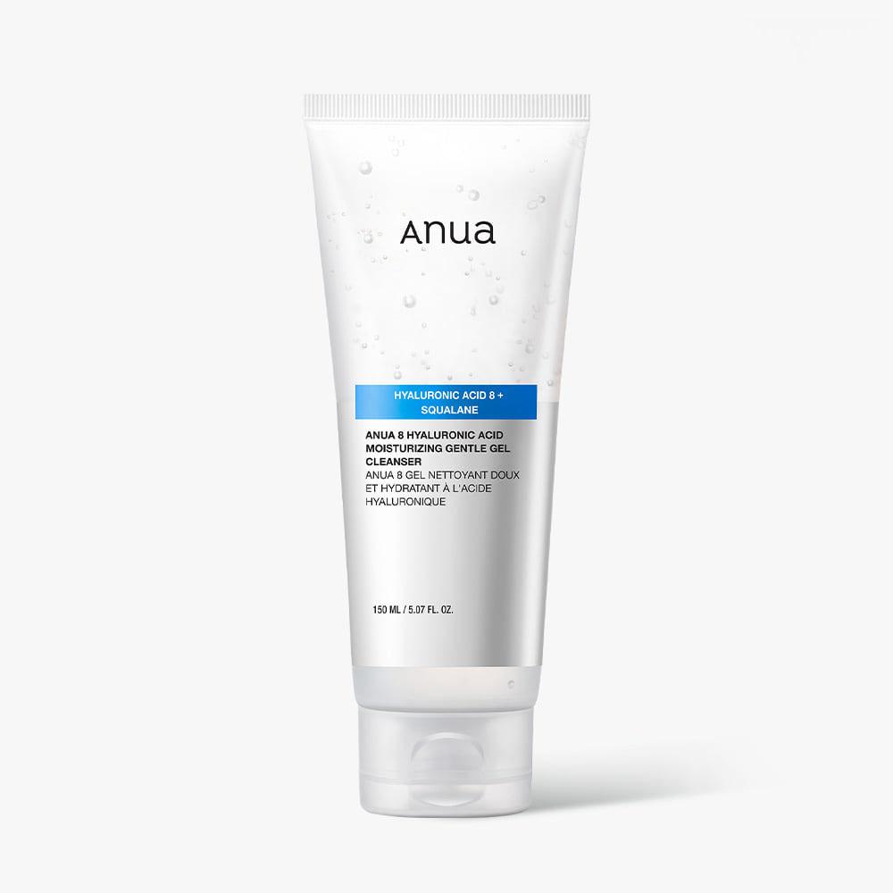 Anua 8 Hyaluronic Acid Moisturizing Gentle Gel Cleanser 150ml Deep Cleanse Soothing Sensitive Skin Hydrating Non-Tightening