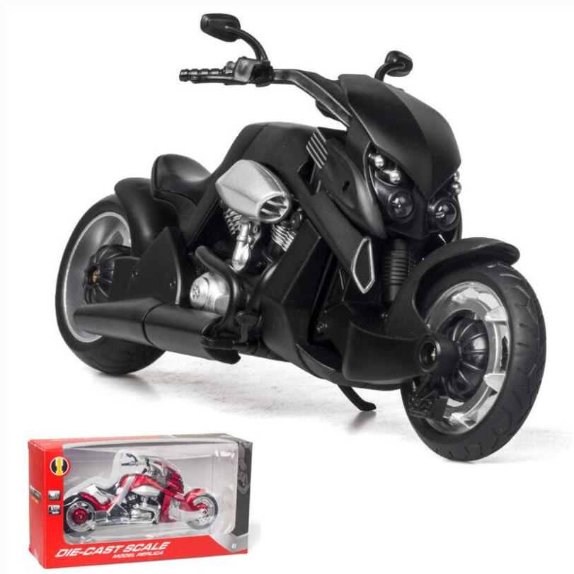 1:12 Scale Tyrannosaurus Rex V-REX Alloy Racing Motorcycles Model, with Simulation Street Motorcycle Model Collection