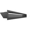 Vent Cover LUFT 9x80 Graphite Slim