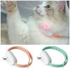 Интерактивный ошейник для дразнения кошек Электрическая лазерная игрушка для кошек Умный лазерный ошейник для дразнения кошек Домашнее животное