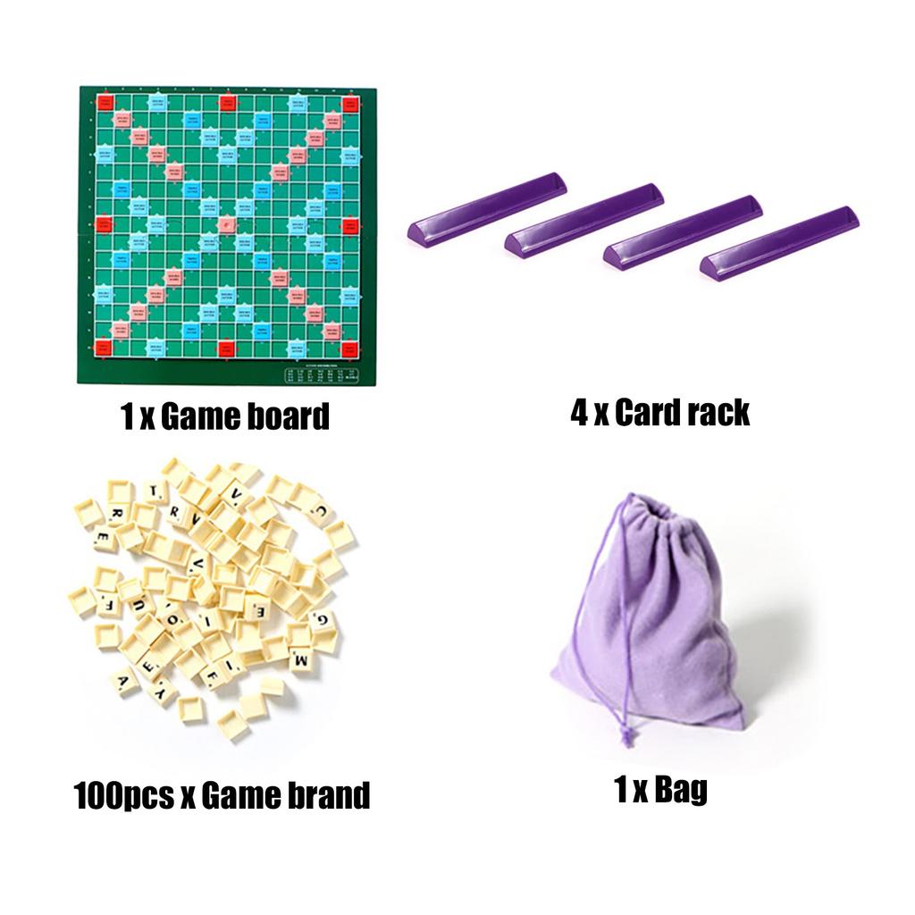 Letter Matching Words Board Game Or Travel For Kids Adults