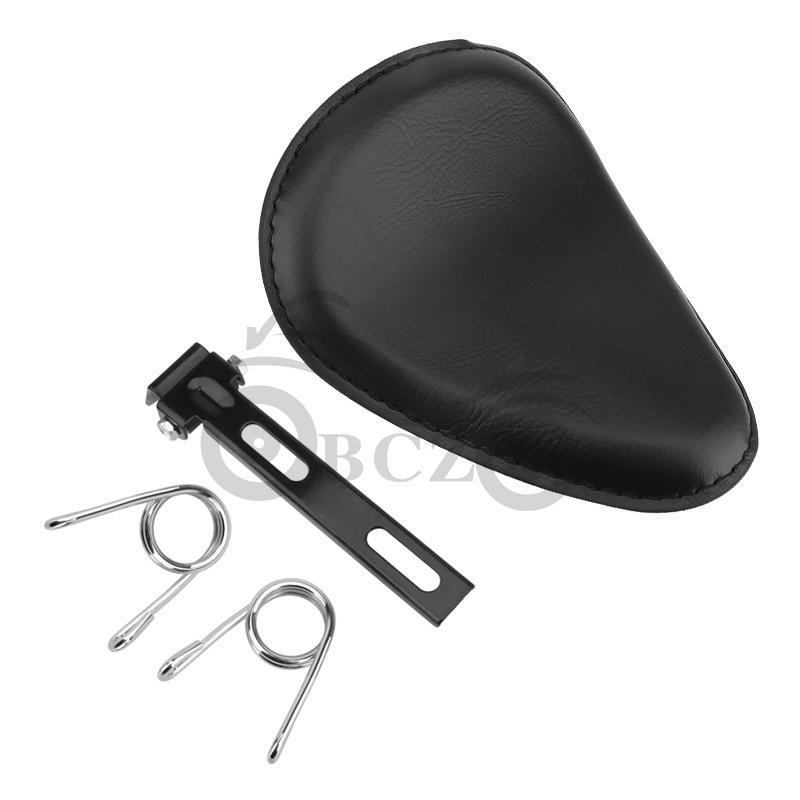 Harley Cruiser Retro Leather Spring Solo Seat для модифицированных мотоциклов