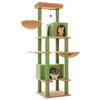 PETEPELA Cat Tower for Large for Multiple Large Cat Claw Hemp Space Lack of Large Cat 170cm Cats, Cats, Slim, Tower, Sharpener, Rope, Hammock,