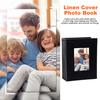 Вставной фотоальбом в обложке из искусственной кожи, 50 страниц, 100 карманов, 4x6 дюймов, для свадеб, путешествий, вечеринок по случаю рождения ребенка, детей, семейных юбилеев, фотокнига