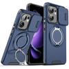 Бронированный противоударный чехол-подставка с магнитным кольцом для OPPO Reno 13 13F 13 F Reno13 Pro 5G с защитной крышкой для объектива