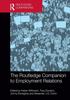 Книга The Routledge Companion To Employment Relations