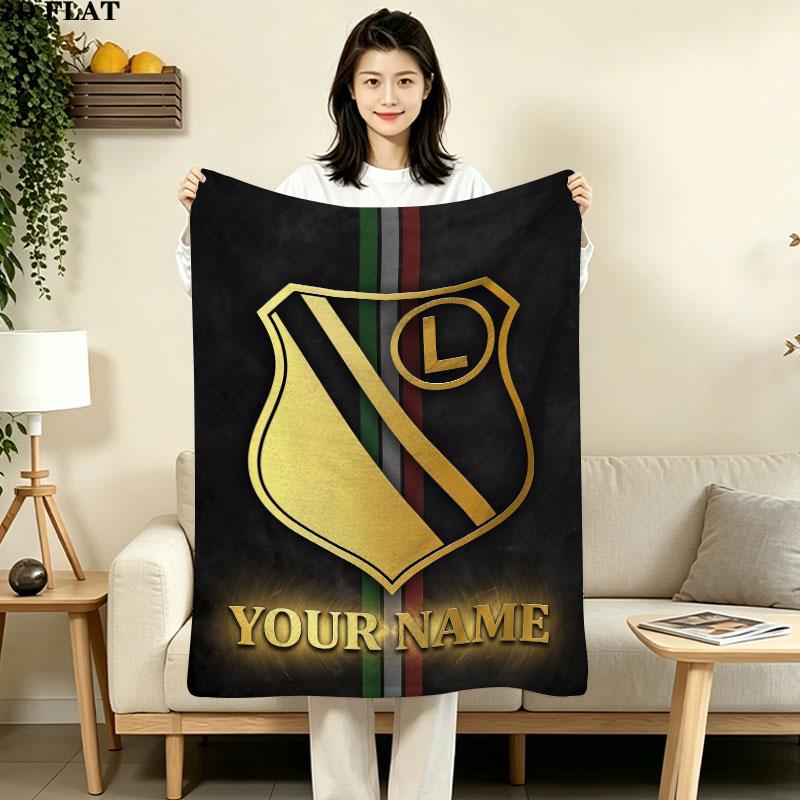 Custom Legia Warsaw Blanket, High quality Comfortable for All Seasons, Home Decor, Warmth and Comfort