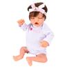 Кукла-девочка Reborn Baby Girl 18 дюймов, нежная кукла для новорожденных с соской, ролевая игрушка в подарок