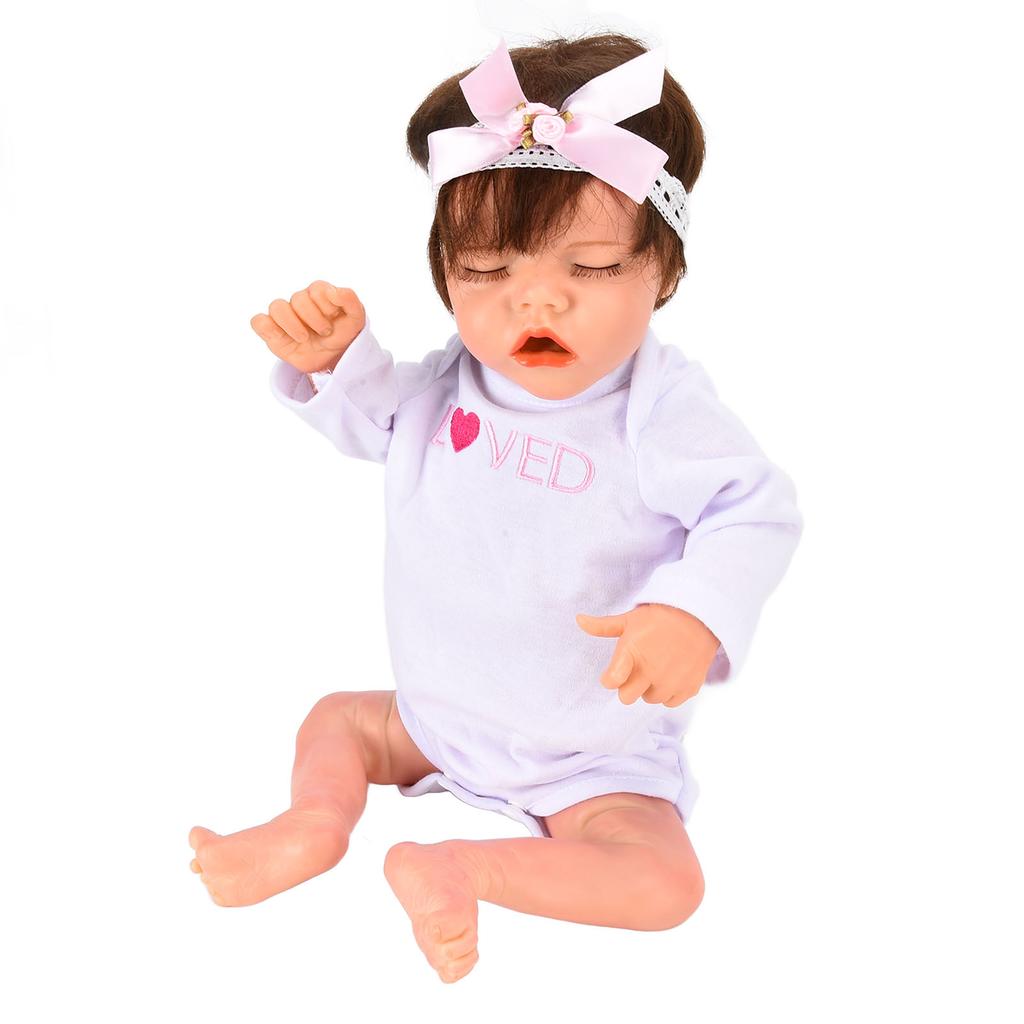 Кукла-девочка Reborn Baby Girl 18 дюймов, нежная кукла для новорожденных с соской, ролевая игрушка в подарок